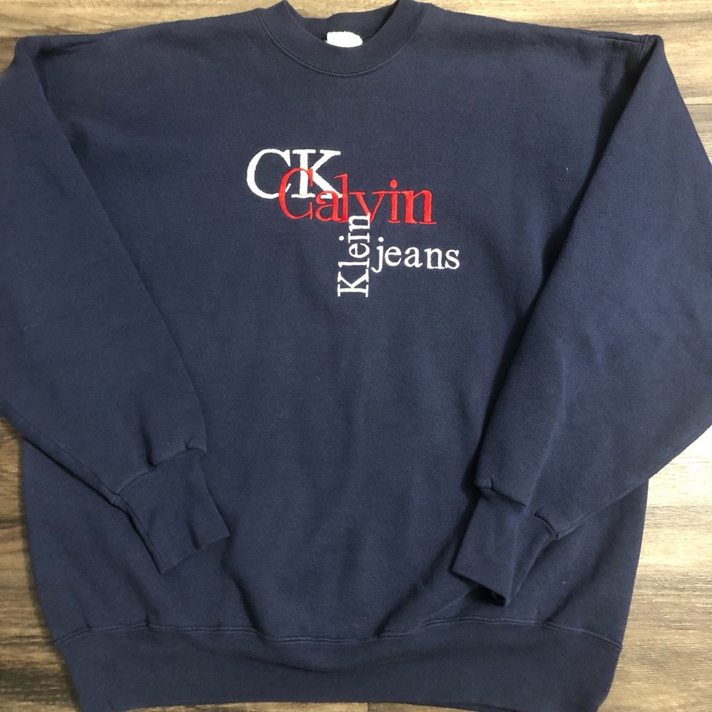 Vintage Calvin Klein sweatshirt, size extra large